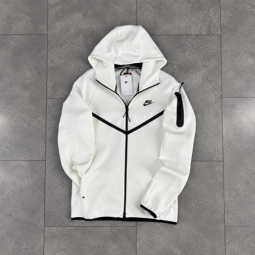 سویشرت نایک تک فلیس (NIKE TECH FLEECE 2025) رنگ سفید سایز 2XL